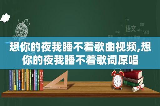 想你的夜我睡不着歌曲视频,想你的夜我睡不着歌词原唱