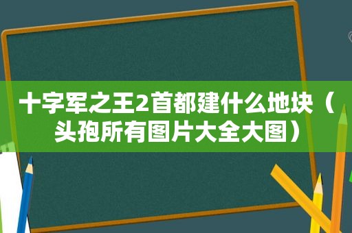 十字军之王2首都建什么地块（头孢所有图片大全大图）