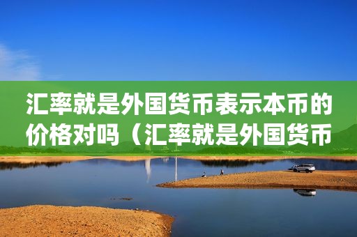 汇率就是外国货币表示本币的价格对吗（汇率就是外国货币表示本币的价格。( ) A对 B错）