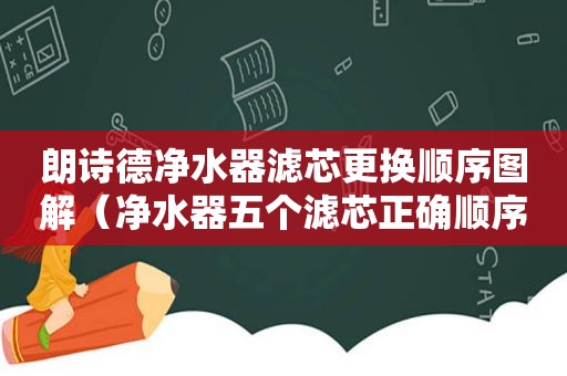 朗诗德净水器滤芯更换顺序图解（净水器五个滤芯正确顺序图）