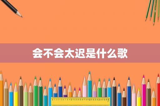 会不会太迟是什么歌