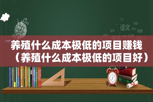 养殖什么成本极低的项目赚钱（养殖什么成本极低的项目好）