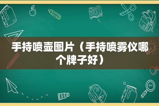 手持喷壶图片（手持喷雾仪哪个牌子好）