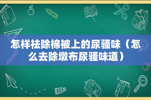 怎样祛除棉被上的尿骚味（怎么去除墩布尿骚味道）