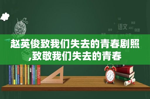 赵英俊致我们失去的青春剧照,致敬我们失去的青春