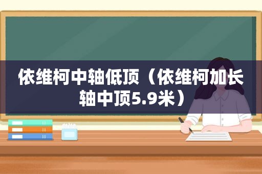 依维柯中轴低顶（依维柯加长轴中顶5.9米）