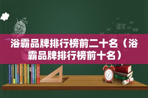 浴霸品牌排行榜前二十名（浴霸品牌排行榜前十名）