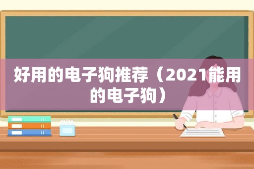 好用的电子狗推荐（2021能用的电子狗）