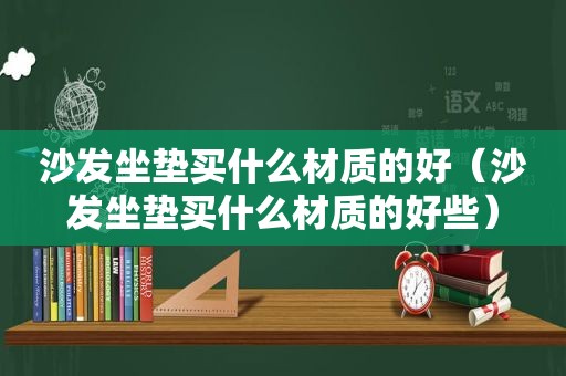 沙发坐垫买什么材质的好（沙发坐垫买什么材质的好些）