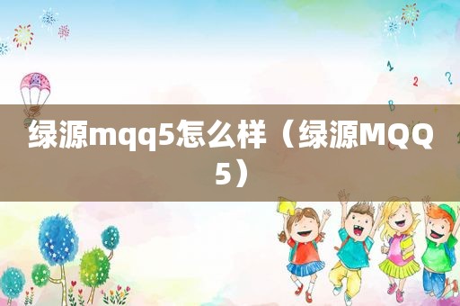 绿源mqq5怎么样（绿源MQQ5）