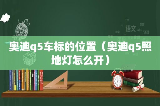 奥迪q5车标的位置（奥迪q5照地灯怎么开）