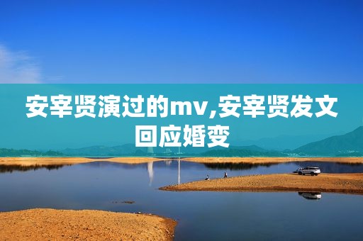 安宰贤演过的mv,安宰贤发文回应婚变