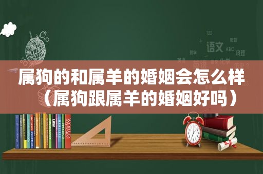 属狗的和属羊的婚姻会怎么样（属狗跟属羊的婚姻好吗）