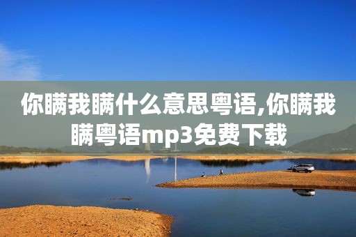 你瞒我瞒什么意思粤语,你瞒我瞒粤语mp3免费下载