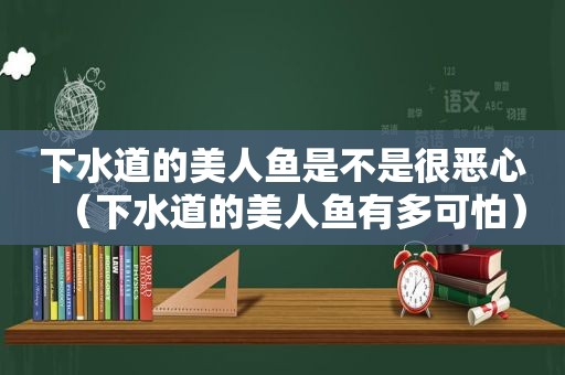 下水道的美人鱼是不是很恶心（下水道的美人鱼有多可怕）