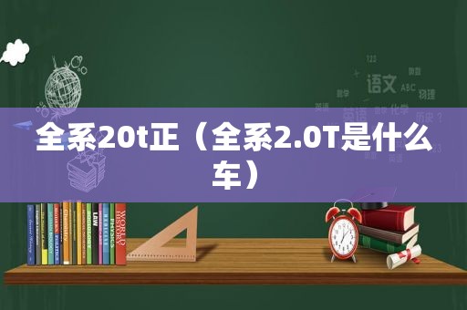 全系20t正（全系2.0T是什么车）