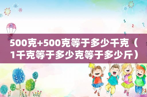 500克+500克等于多少千克（1千克等于多少克等于多少斤）