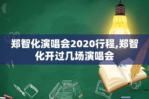 郑智化演唱会2020行程,郑智化开过几场演唱会