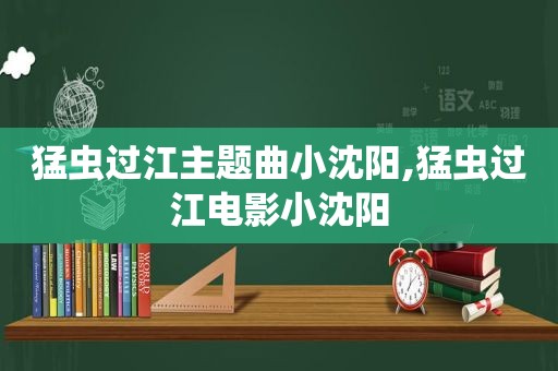 猛虫过江主题曲小沈阳,猛虫过江电影小沈阳