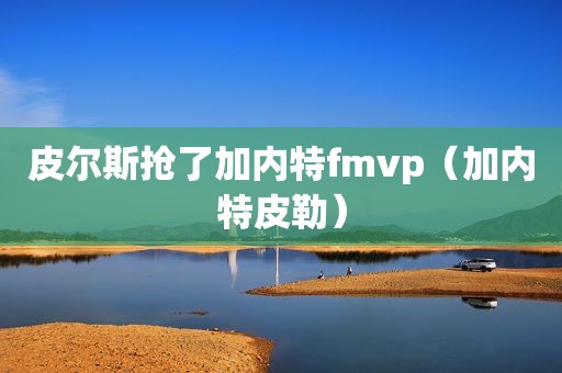 皮尔斯抢了加内特fmvp（加内特皮勒）