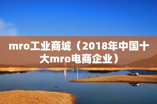 mro工业商城（2018年中国十大mro电商企业）