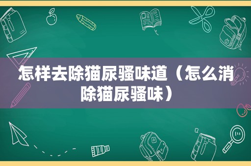 怎样去除猫尿骚味道（怎么消除猫尿骚味）