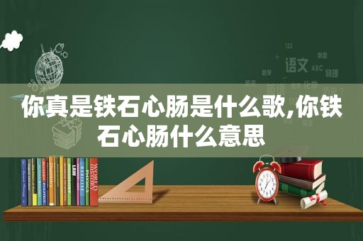 你真是铁石心肠是什么歌,你铁石心肠什么意思