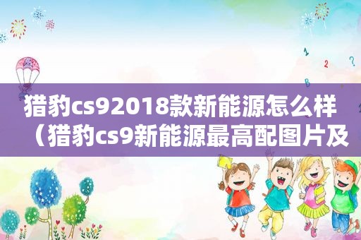 猎豹cs92018款新能源怎么样（猎豹cs9新能源最高配图片及报价）