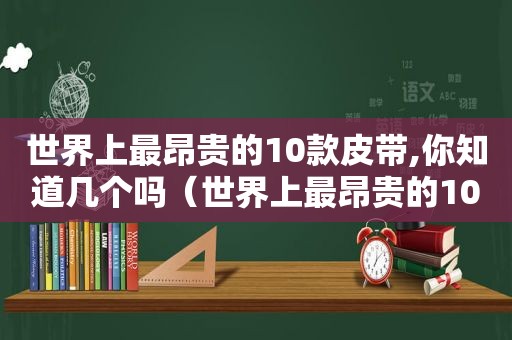 世界上最昂贵的10款皮带,你知道几个吗（世界上最昂贵的10款皮带,你知道几个多少钱）