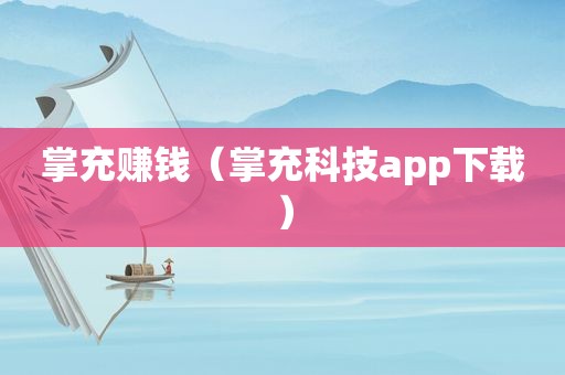 掌充赚钱（掌充科技app下载）