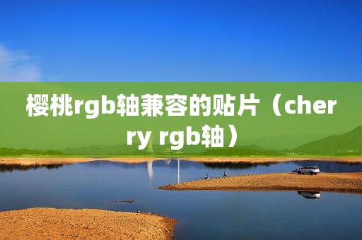 樱桃rgb轴兼容的贴片（cherry rgb轴）