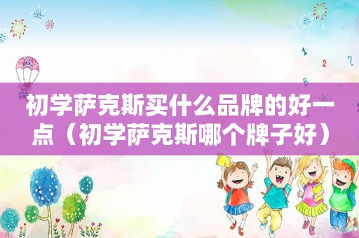 初学萨克斯买什么品牌的好一点（初学萨克斯哪个牌子好）