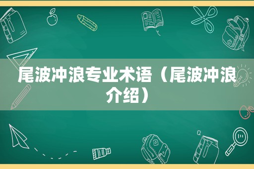 尾波冲浪专业术语（尾波冲浪介绍）