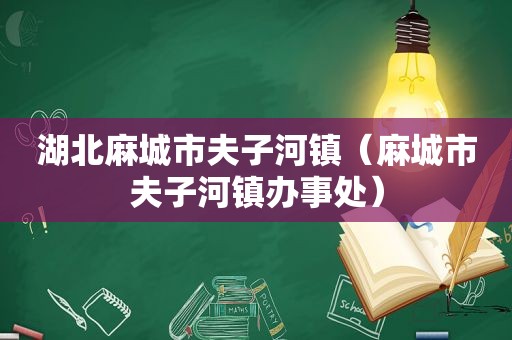 湖北麻城市夫子河镇（麻城市夫子河镇办事处）