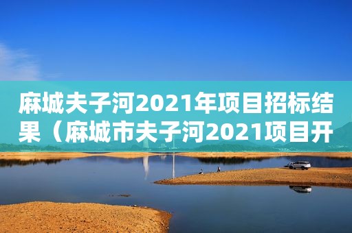 麻城夫子河2021年项目招标结果（麻城市夫子河2021项目开工）