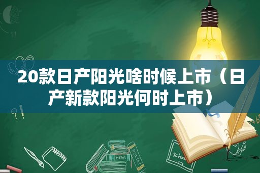 20款日产阳光啥时候上市（日产新款阳光何时上市）