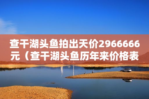 查干湖头鱼拍出天价2966666元（查干湖头鱼历年来价格表）