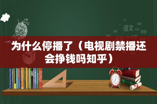 为什么停播了（电视剧禁播还会挣钱吗知乎）