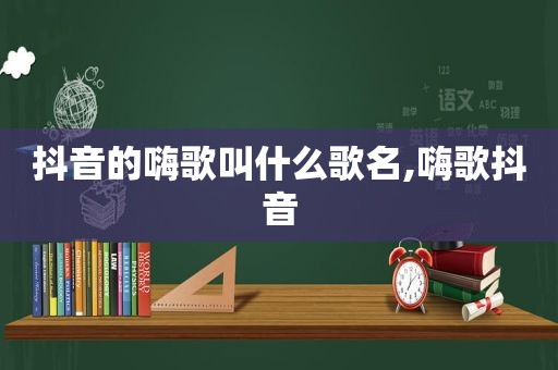 抖音的嗨歌叫什么歌名,嗨歌抖音