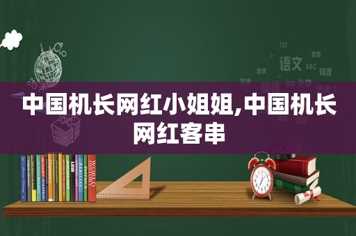 中国机长网红小姐姐,中国机长网红客串