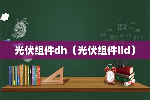 光伏组件dh（光伏组件lid）