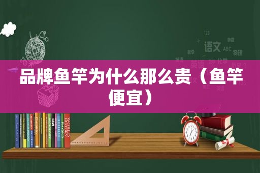 品牌鱼竿为什么那么贵（鱼竿便宜）