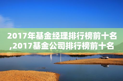 2017年基金经理排行榜前十名,2017基金公司排行榜前十名