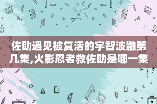 佐助遇见被复活的宇智波鼬第几集,火影忍者救佐助是哪一集