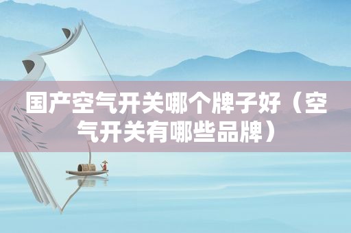 国产空气开关哪个牌子好（空气开关有哪些品牌）