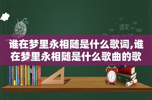 谁在梦里永相随是什么歌词,谁在梦里永相随是什么歌曲的歌词