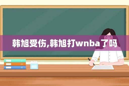 韩旭受伤,韩旭打wnba了吗