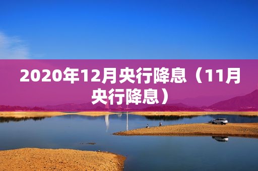 2020年12月央行降息（11月央行降息）