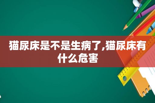 猫尿床是不是生病了,猫尿床有什么危害