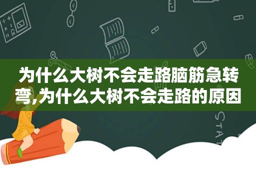 为什么大树不会走路脑筋急转弯,为什么大树不会走路的原因